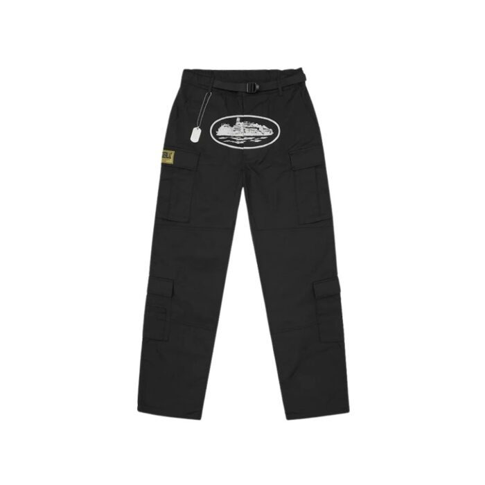 Corteiz 5 Starz Special Edition Black Guerillaz Cargo Pant