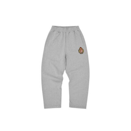 CORTEIZ ROYALE CREST OPEN HEM SWEATPANT HEATHER GREY