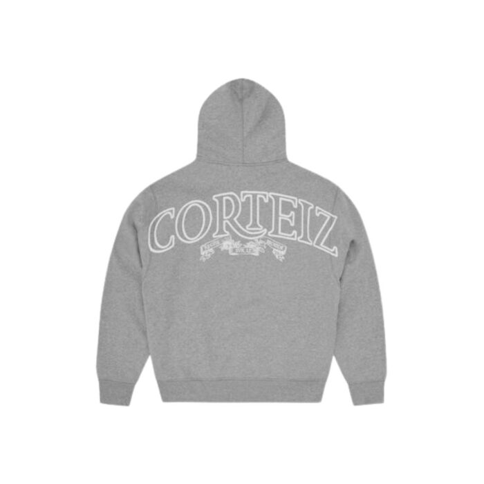 Corteiz Superior Royale Zip Hoodie Heather Grey