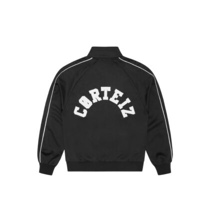 Corteiz Crest Arch Track Jacket Stealth Black