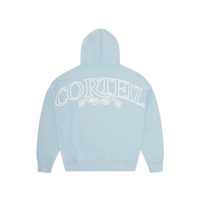 Corteiz Superior Royale Zip Hoodie Baby Blue