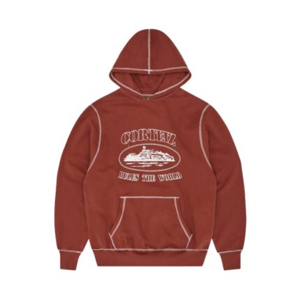 Corteiz Superior Hoodie Rust