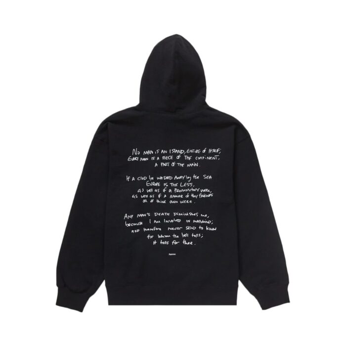 Supreme Corteiz Rules The World Hoodie Black
