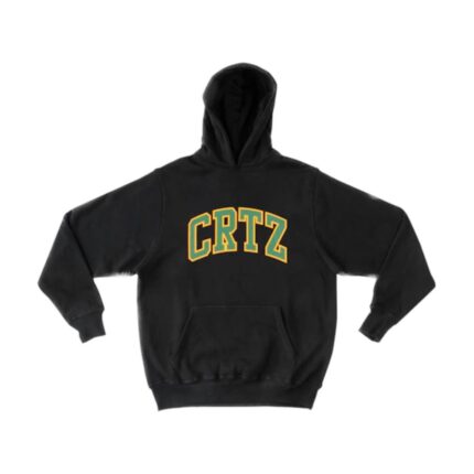 Corteiz Crtz Dropout Hoodie Black/Green