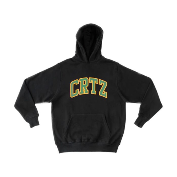 Corteiz Crtz Dropout Hoodie Black/Green