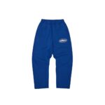 CORTEIZ ISLAND PUFF PRINT OPEN HEM SWEATPANT WASHED ROYAL