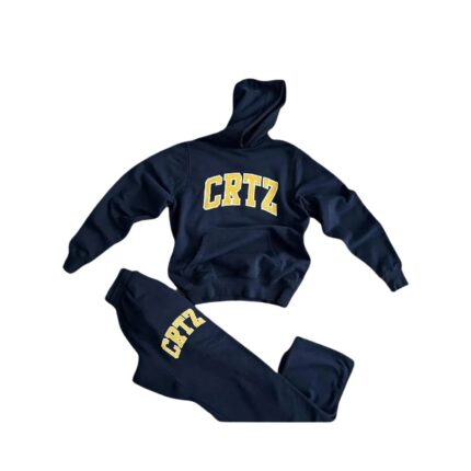 Corteiz Black Shain Tracksuit